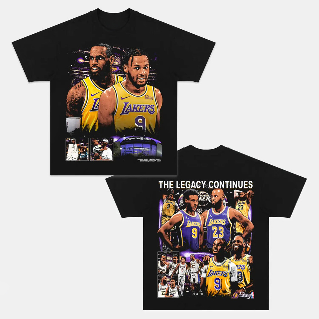 The Legacy Continues Graphic T-Shirt Los Angeles Basketball Shirt Gift Ideas For Fans
