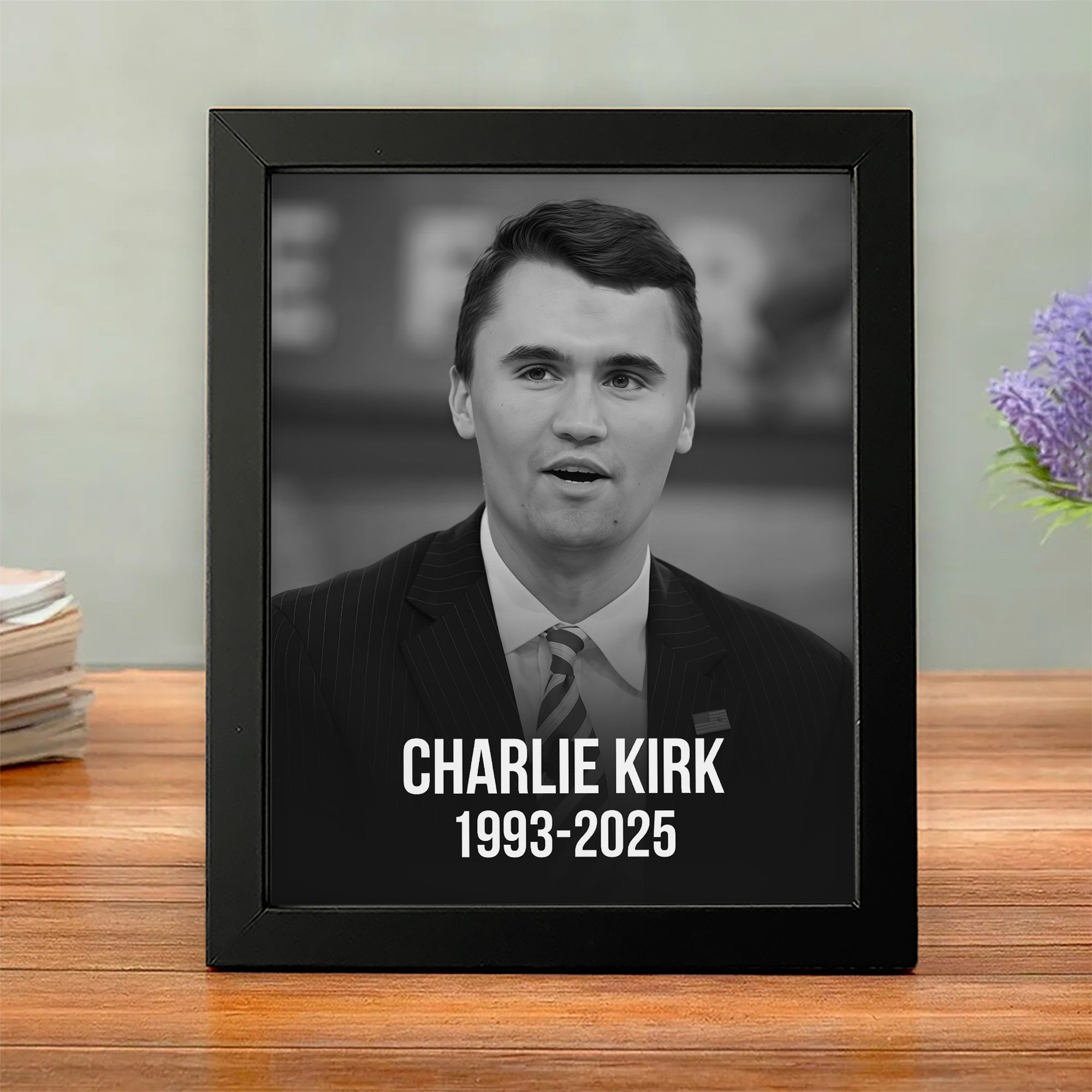 The Legend Charlie Kirk Merch Poster 1993 2025 RIP CK Memorial Present Ideas