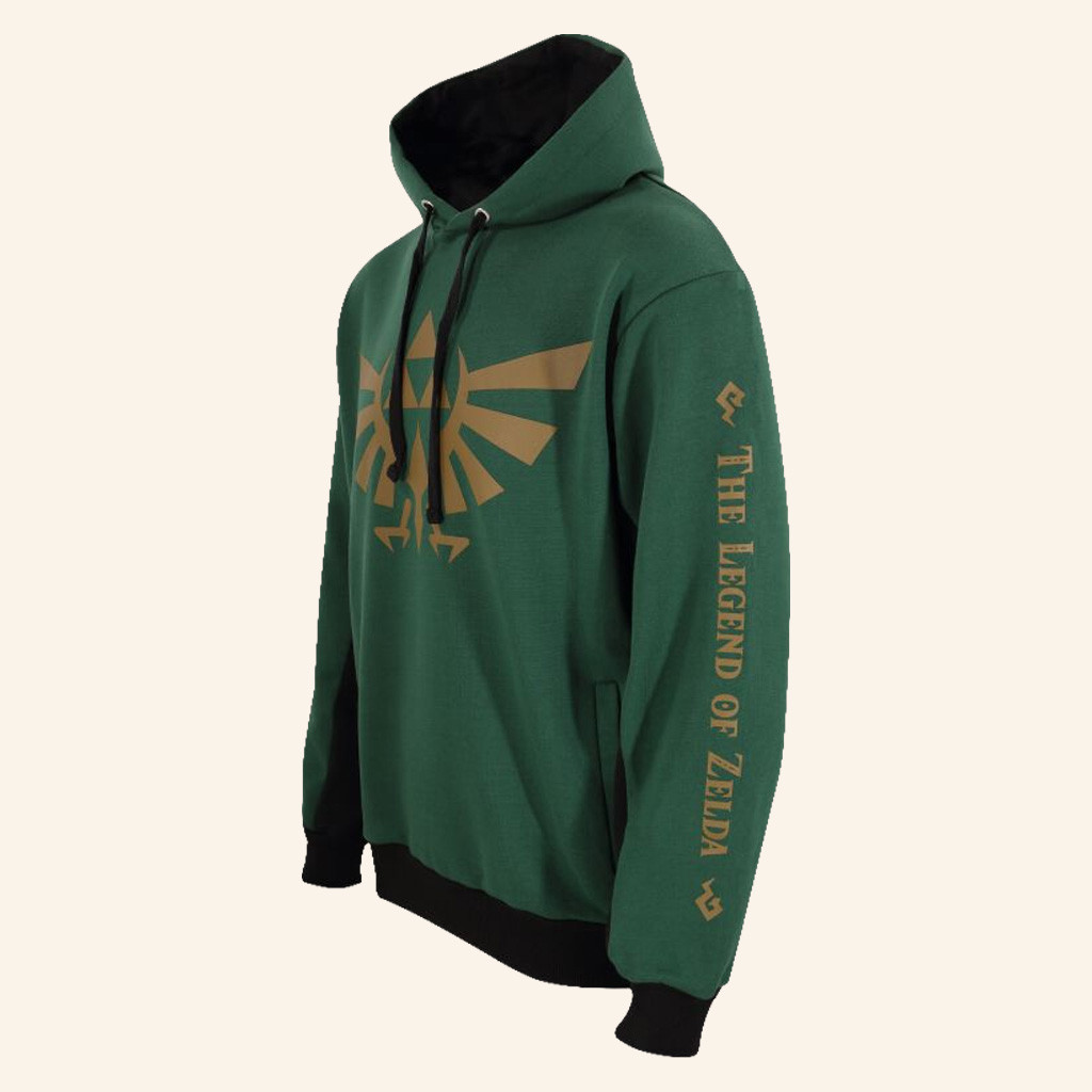 The Legend Of Zelda Merch Hyrule And Symbols Hoodie Gifts For Game Lovers
