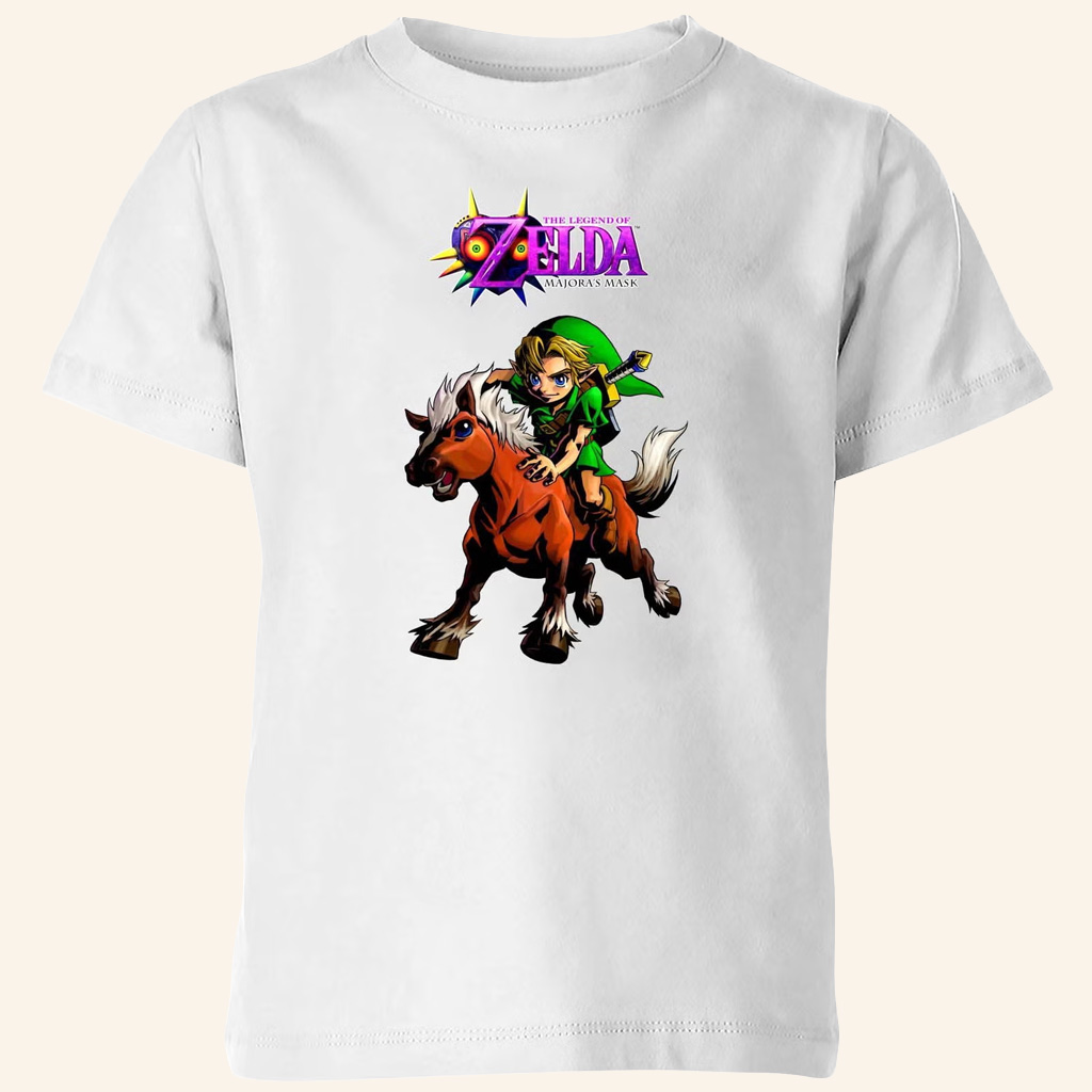The Legend Of Zelda Merch Link And Epona  T-Shirt Gifts For Video Game Lover