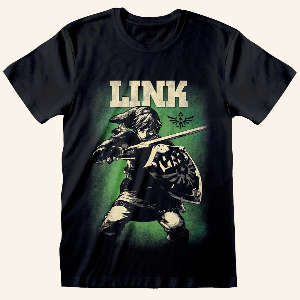 The Legend Of Zelda Merch Link Hero Of Hyrule T-Shirt Unique Gifts For Him
