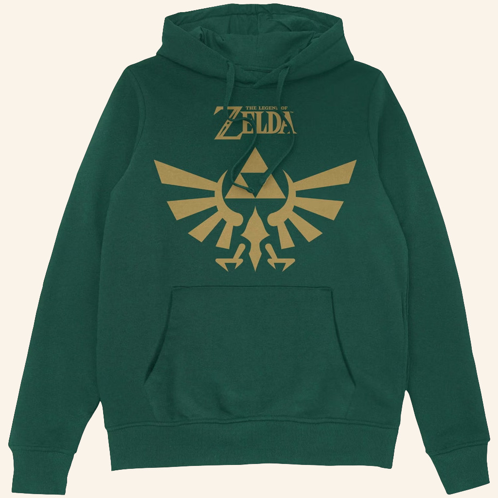 The Legend Of Zelda Merch The Legend of Zelda Logo Hoodie Best Gifts For Him