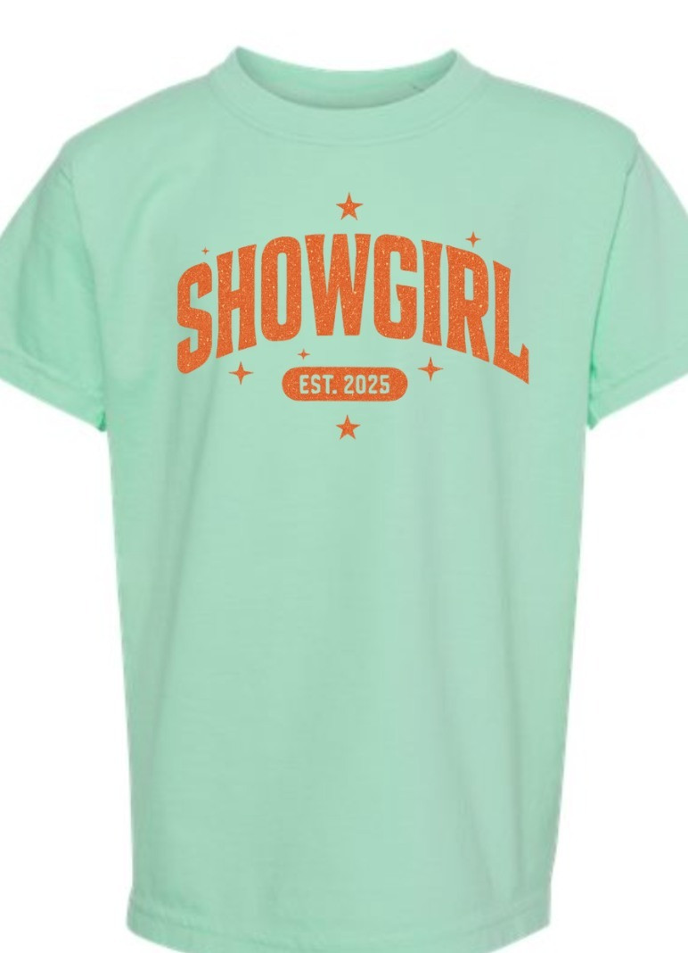 The Life Of A Show Girl Merch T-Shirt Pop Music Inspired EST 2025 Cool Taylor Swift Apparel