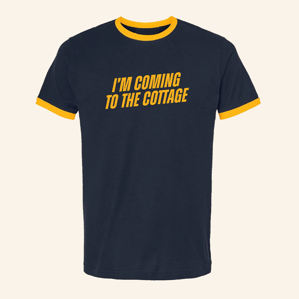 The Little Gay Merch I'm Coming To The Cottage T-Shirt Funny Quote Shirt LGBTQ Gifts