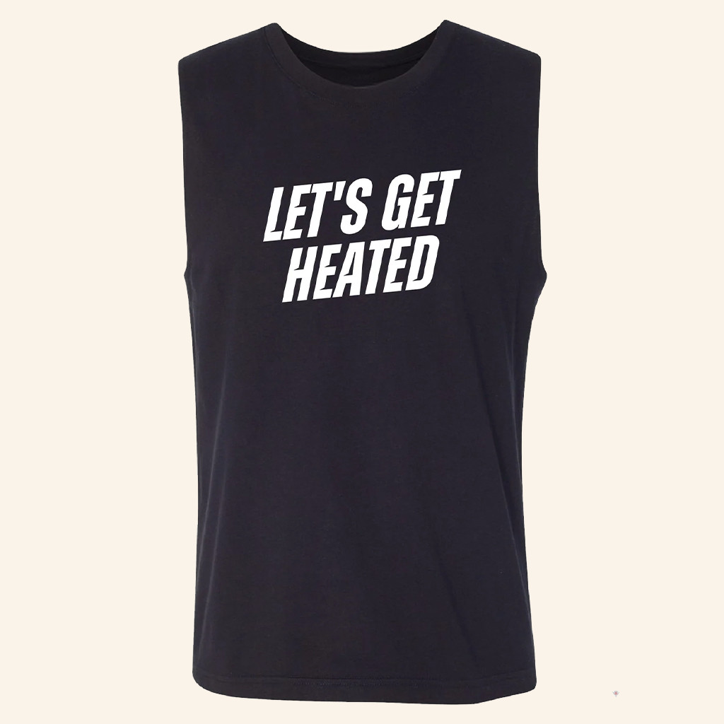 The Little Gay Merch Let's Get Heated Tank Top Heated Rivalry Merch Gifts For Fans