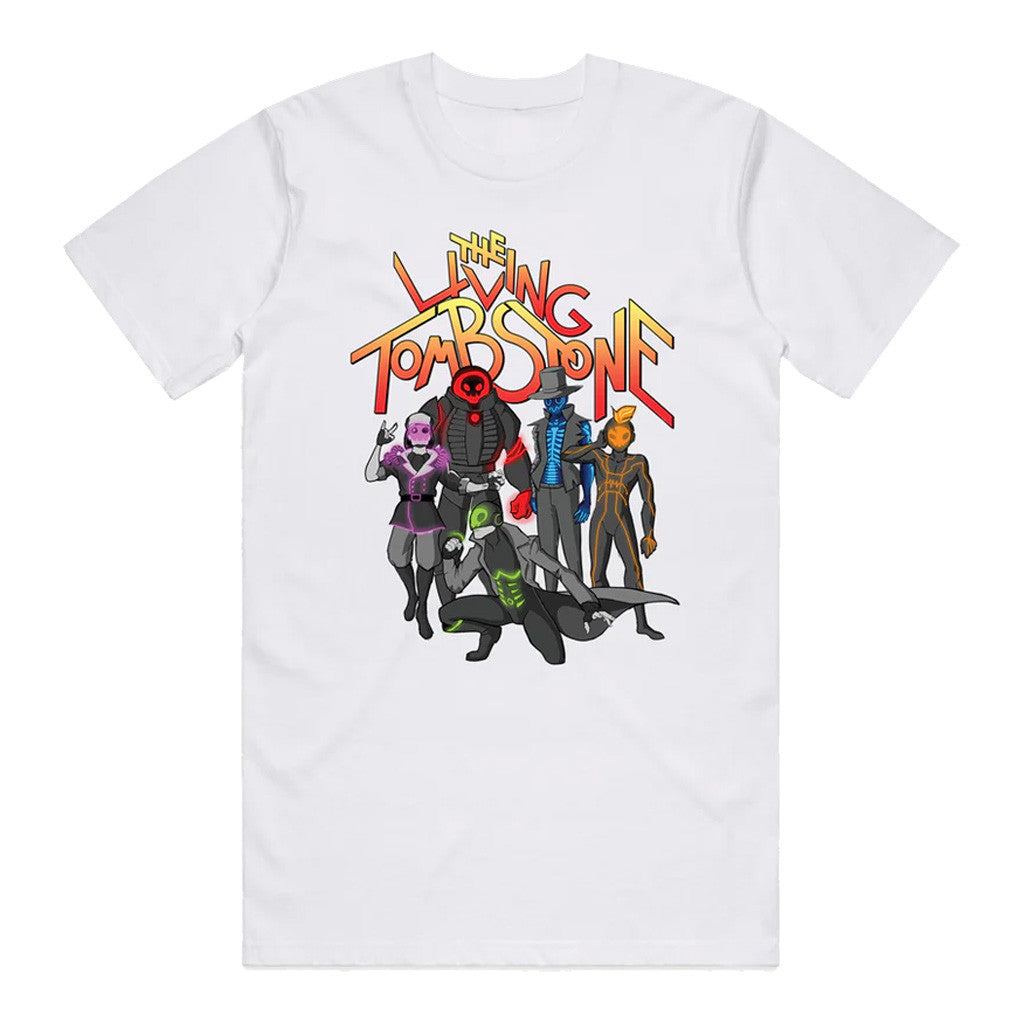 The Living Tombstone Merch The Living Tombstone Illustration White T-Shirt The Living Tombstone Merch The Living Tombstone Illustration White T-Shirt