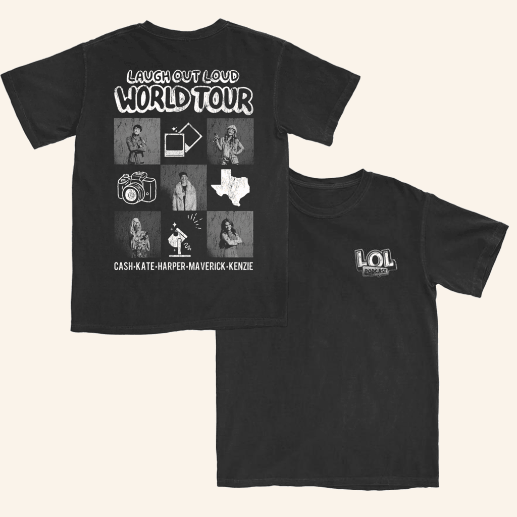 The Lol Podcast Merch World Tour T-Shirt Gifts For Wife The Lol Podcast Merch World Tour T-Shirt Gifts For Wife