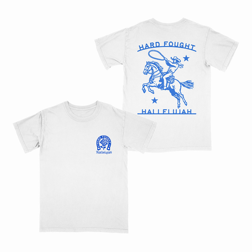 The Lone RiderBrandon Lake T-Shirt Hard Fought Hallelujah Shirt Gift For Father's Day