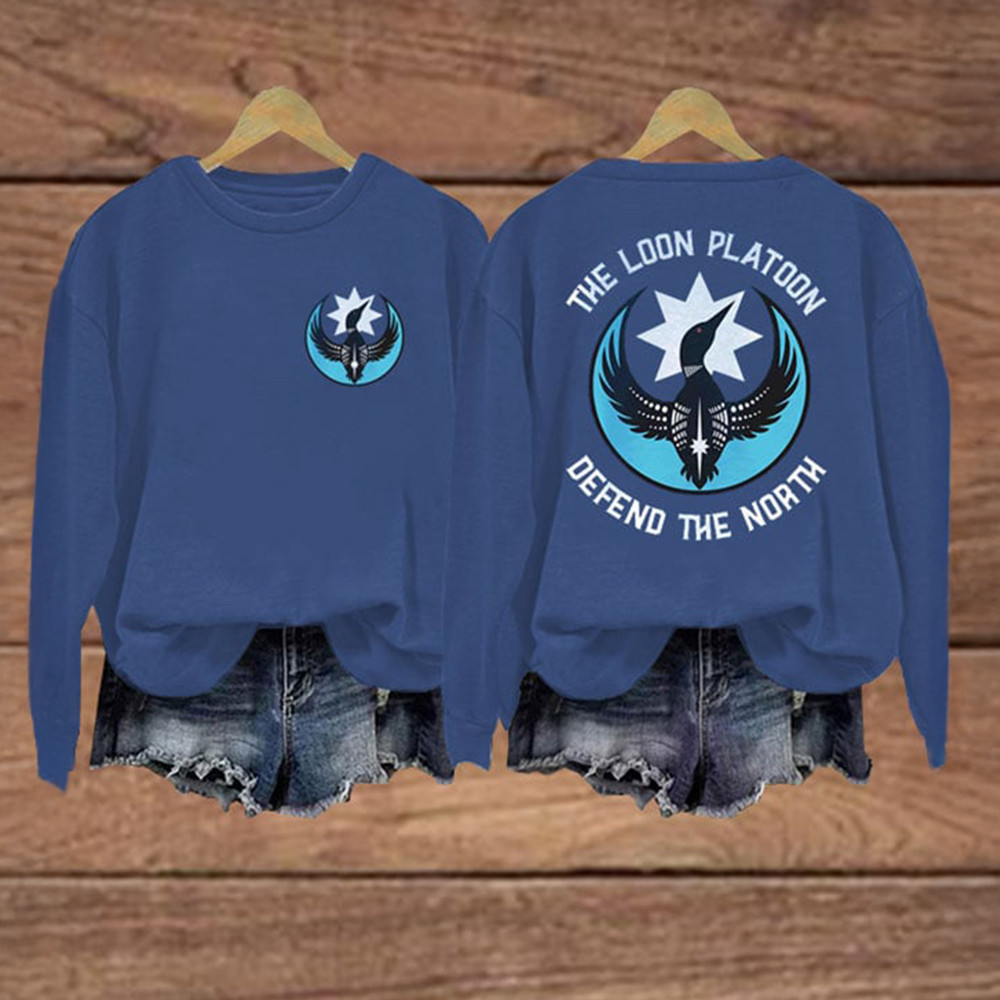 The Loon Platioon Defend The North Sweatshirt Alex January 13 Alex Pretti Clothing Line