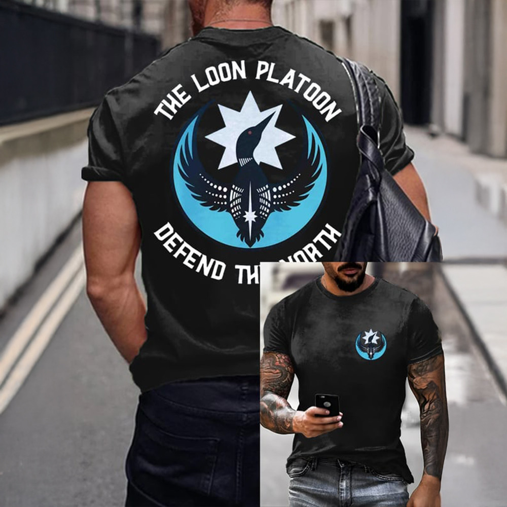 The Loon Platoon Defend The North Alex Pretti T-Shirt FDT Anti ICE Merch Alex Pretti Gift