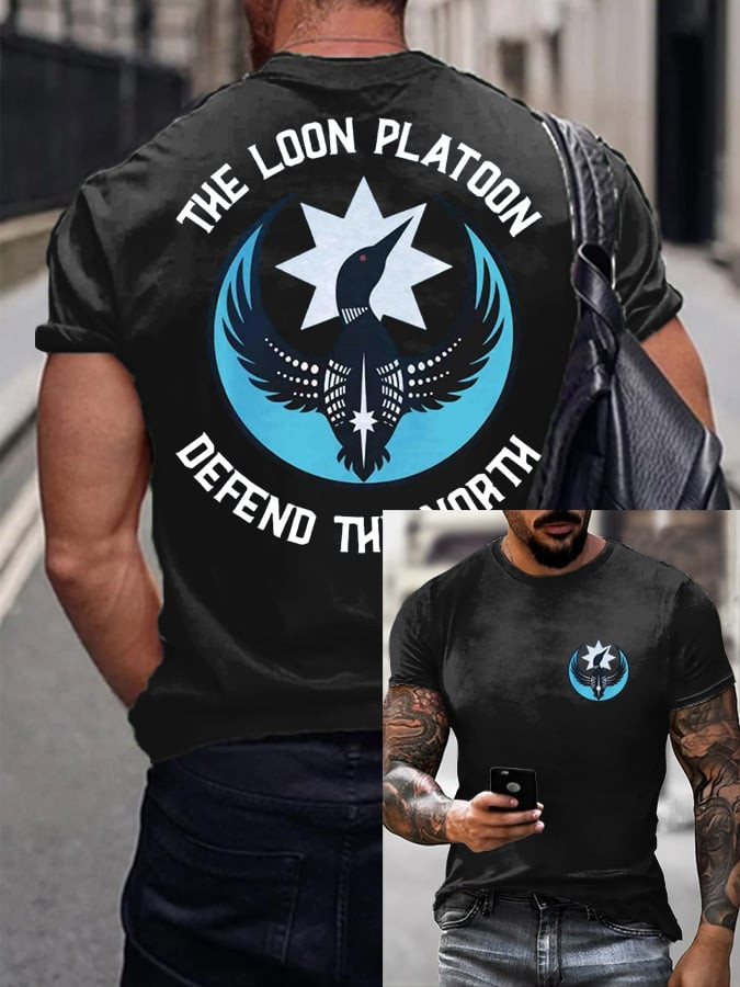 The Loon Platoon MN Defend the North T-Shirt Minnesota Rebel Alliance Shirt F ICE Merch