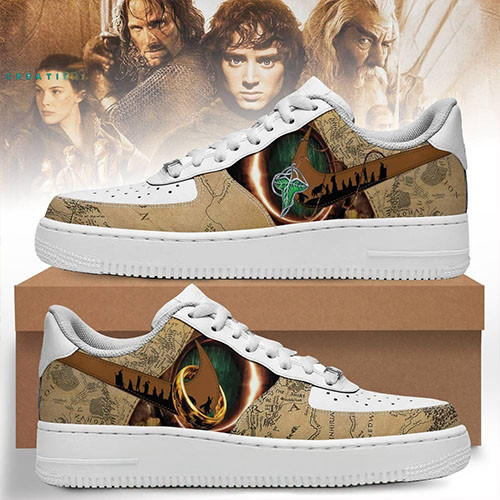 The Lord Of The Rings Air Force 1 Sneaker Gift Ideas For Music Lovers