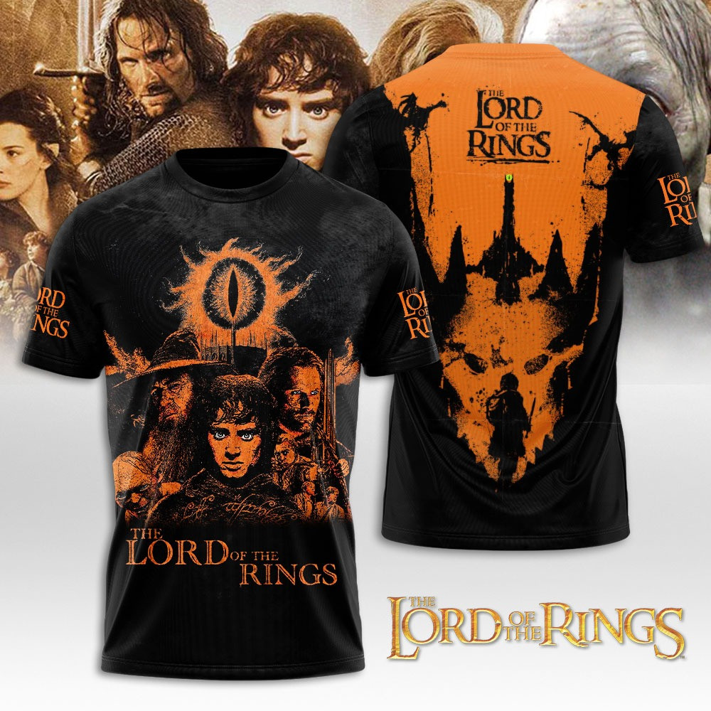 The Lord Of The Rings Anniversary Movie T-Shirt Movie Fan Gift Ideas