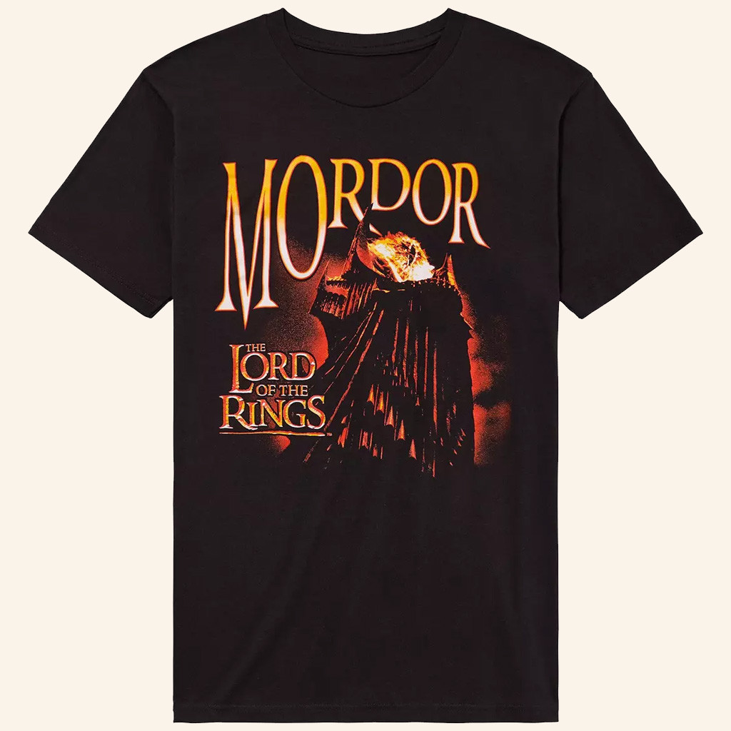 The Lord Of The Rings Merch Mordor Eye Of Sauron T-Shirt Great Gifts For Fantasy Lovers