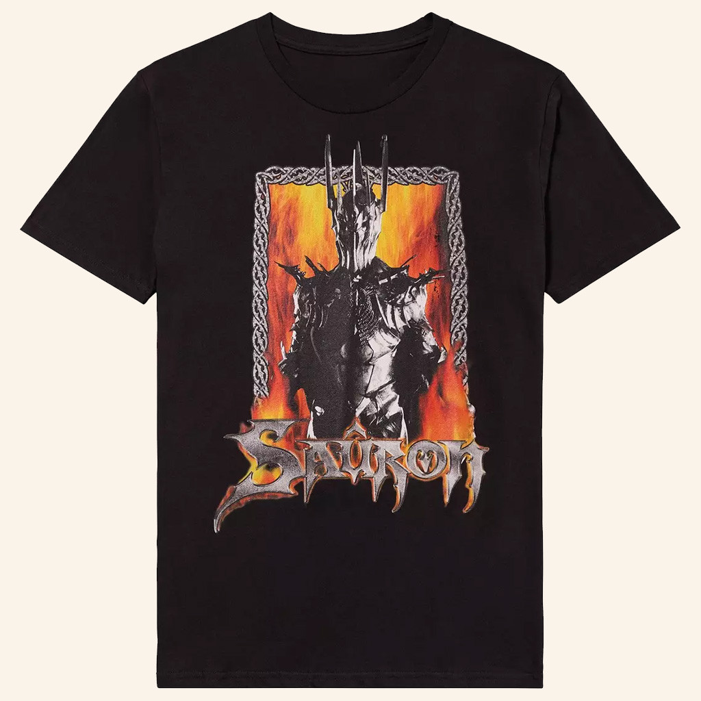 The Lord Of The Rings Merch Sauron Black T-Shirt Birthday Gift Ideas For Husband The Lord Of The Rings Merch Sauron Black T-Shirt Birthday Gift Ideas For Husband