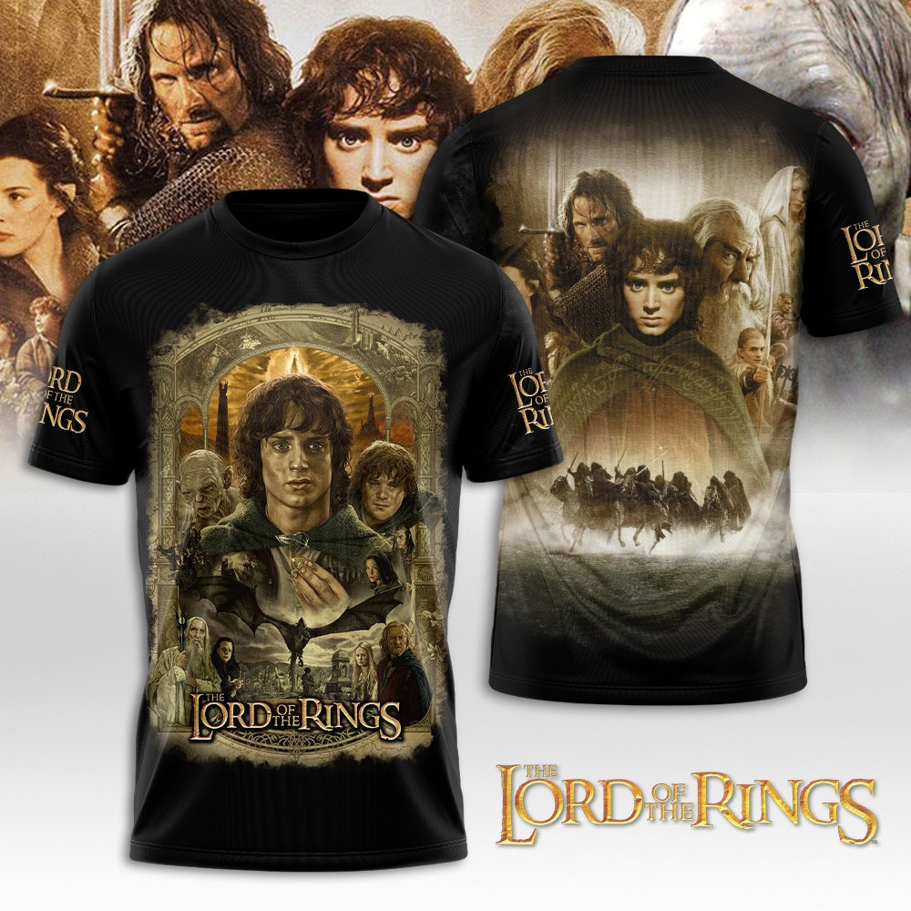The Lord Of The Rings T-Shirt Present Gifts For Fan Lovers