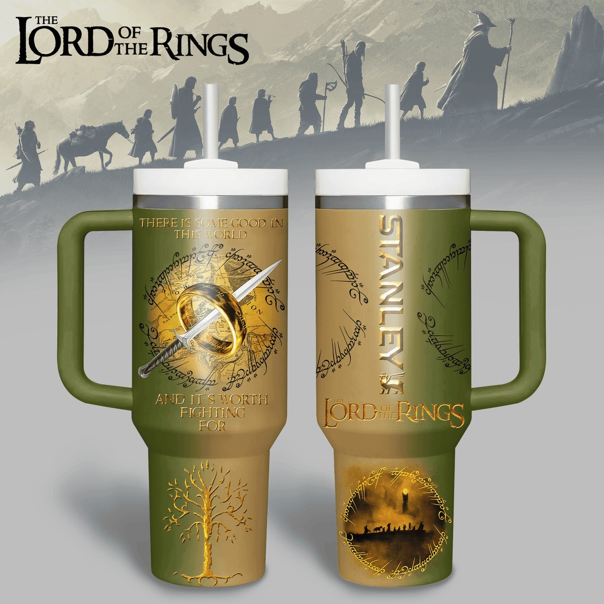 The Lord Of The Rings Tumbler Gifts For Movie Fans