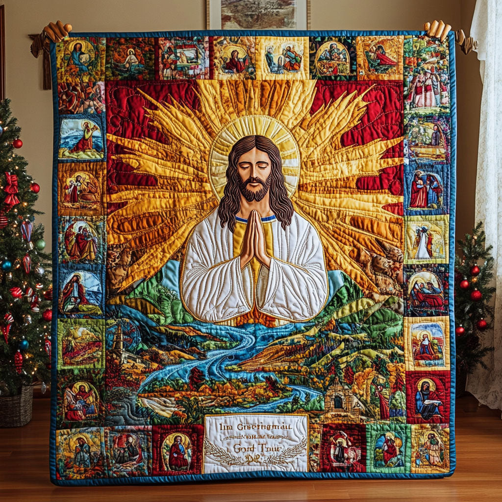 The Lord Presence Quilt Blanket Perfect Gift For Friends and Family on Christmas Day