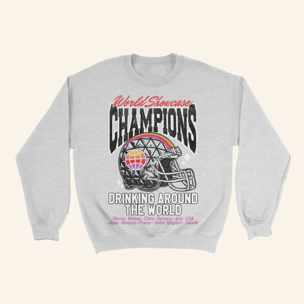 The Lost Bros Merch World Showcase Champions Sweatshirt Best Gifts For Husband The Lost Bros Merch World Showcase Champions Sweatshirt Best Gifts For Husband