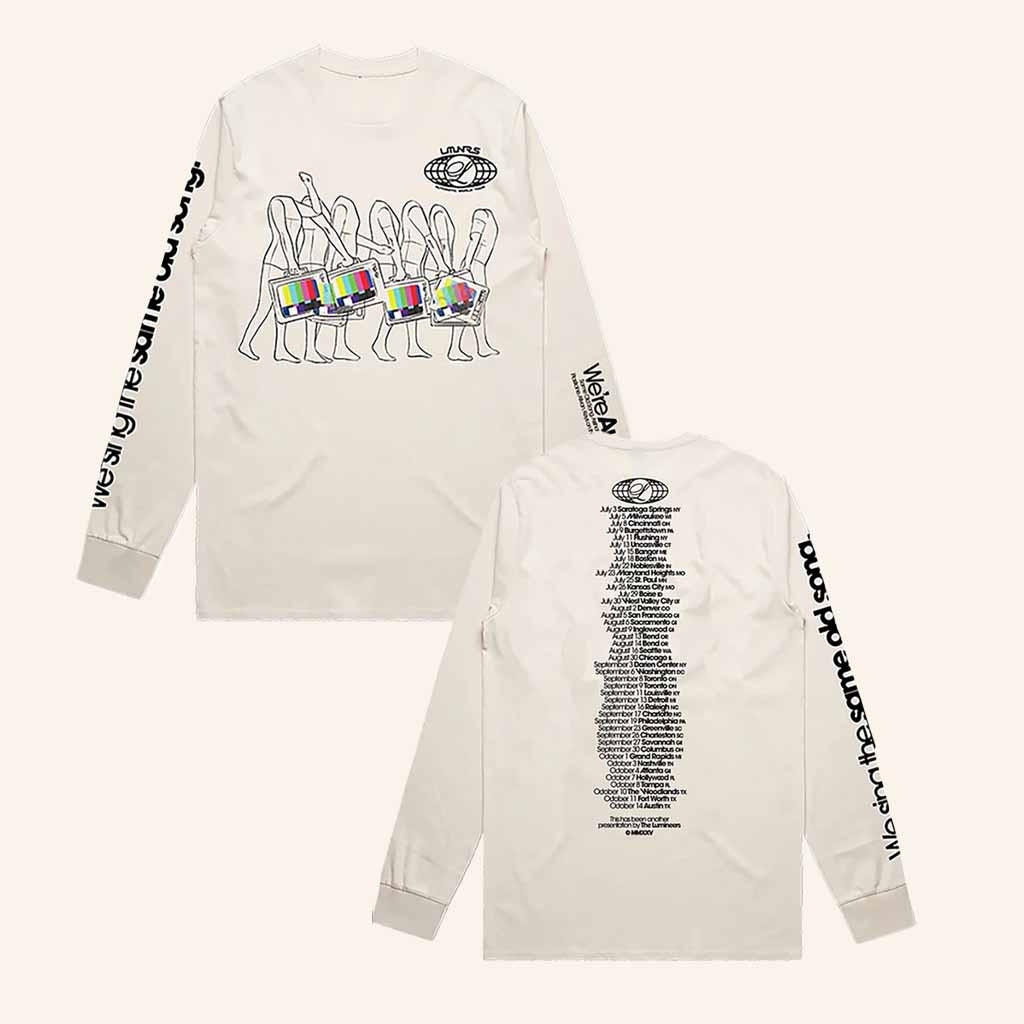 The Lumineers Merch Automatic Tour Long Sleeve Shirt Gifts For Music Enthusiasts The Lumineers Merch Automatic Tour Long Sleeve Shirt Gifts For Music Enthusiasts