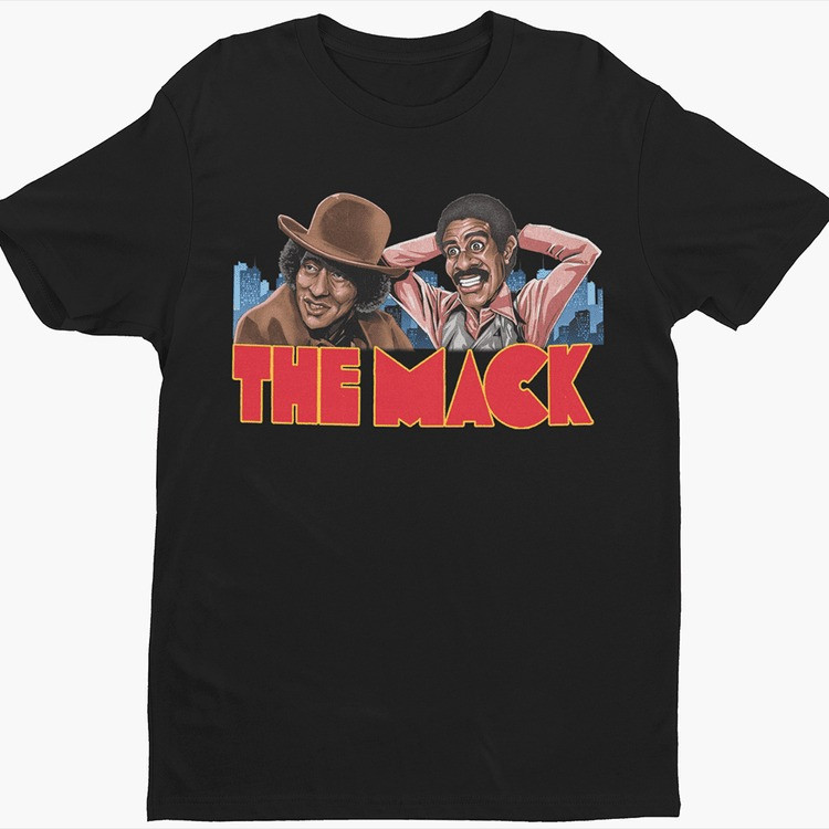 The Mack T-Shirt Classic 70s Blaxploitation Film Fan Gear Retro Street Style Best Gift For Fans