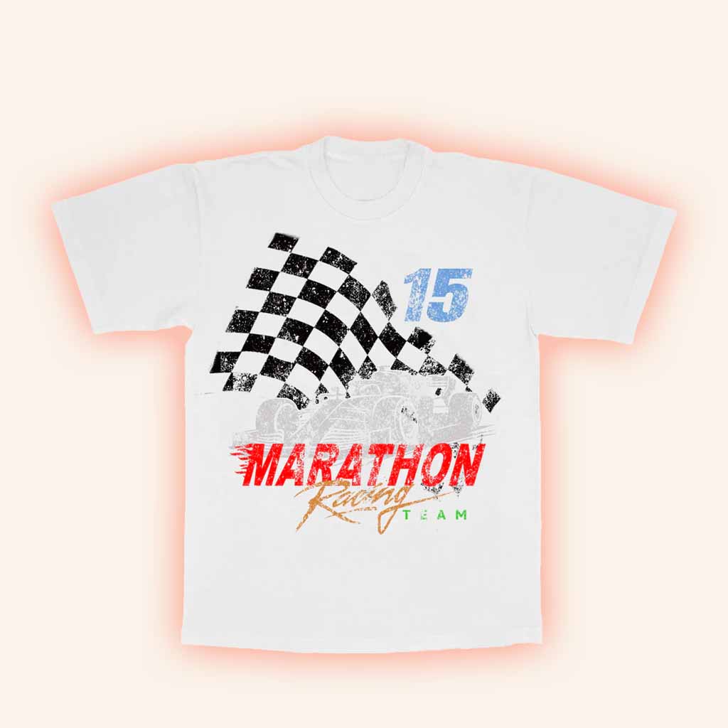 The Marathon Clothing Merch Marathon Racing T-Shirt White Gifts For Racing Lovers The Marathon Clothing Merch Marathon Racing T-Shirt White Gifts For Racing Lovers