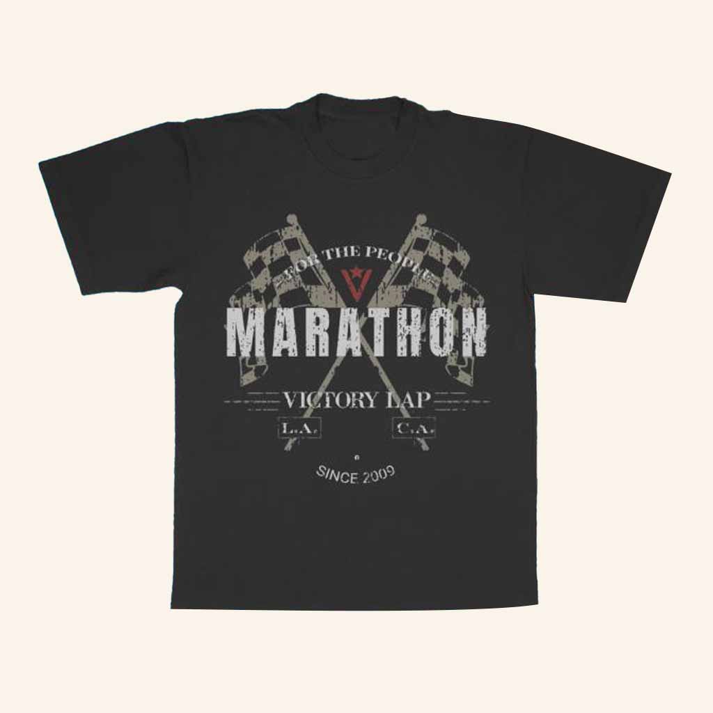 The Marathon Clothing Merch Marathon Victory Flags T-Shirt Black Gifts For Dad The Marathon Clothing Merch Marathon Victory Flags T-Shirt Black Gifts For Dad