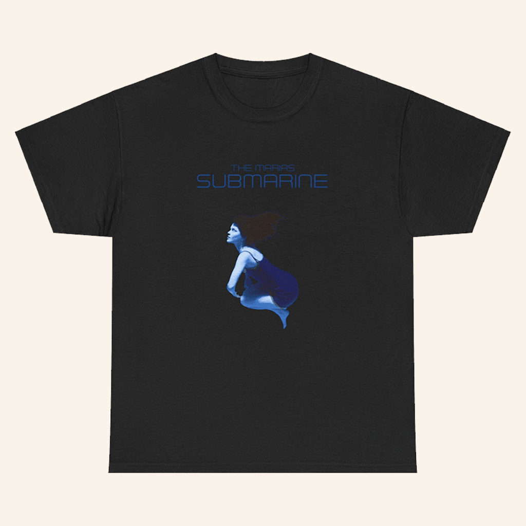 The Marias Merch Submarine Album Cover T-Shirt Gifts Ideas For Pop Fans