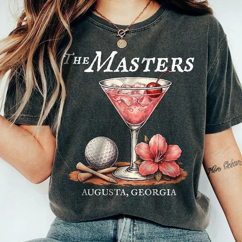 The Masters Augusta Georgia T-Shirt Masters Tournament Experence Merch Good Golf Gifts