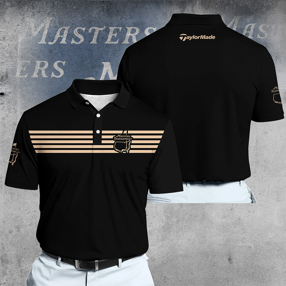 The Masters Tournament 2026 Golf Polo Shirt TaylorMade Golf Clothing Gift For Boyfriend