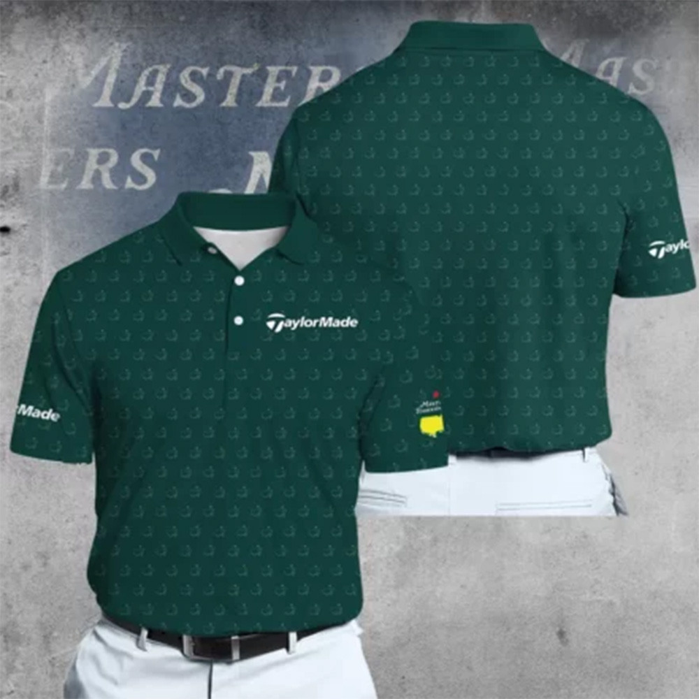 The Masters Tournament 2026 Golf Polo Shirt TaylorMade Golf Shirt Present For Father's Day