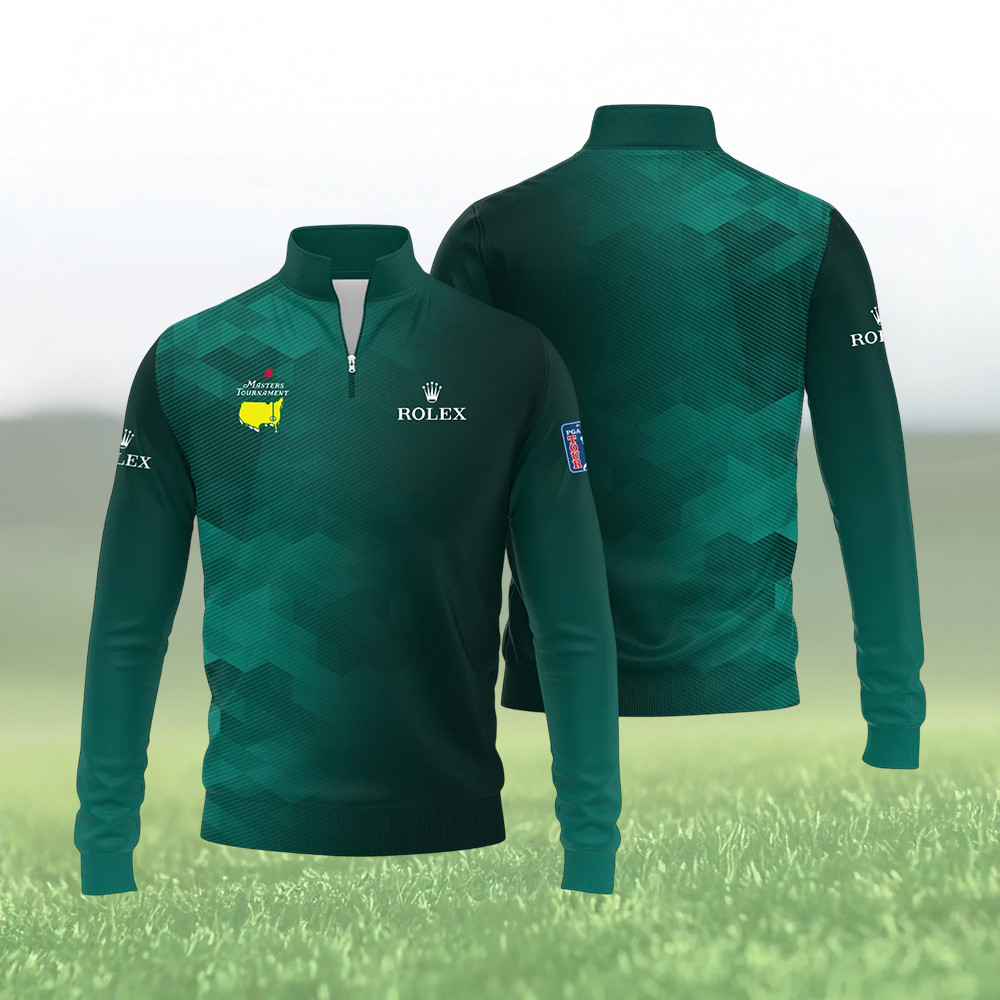 The Masters Tournament 2026 Quarter Zip Sweatshirt Rolex Golf Apparel Present For Dad