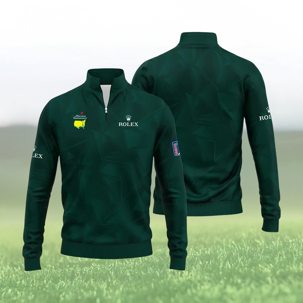 The Masters Tournament 2026 Quarter Zip Sweatshirt Rolex Golf Apparel Present For Him