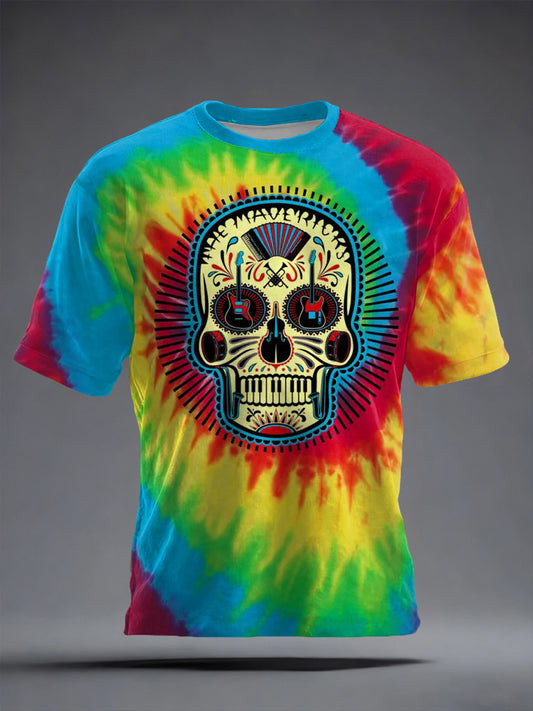 The Mavericks Merch Flower Skull T-Shirt The Mavericks Shirt Cool Music Gifts