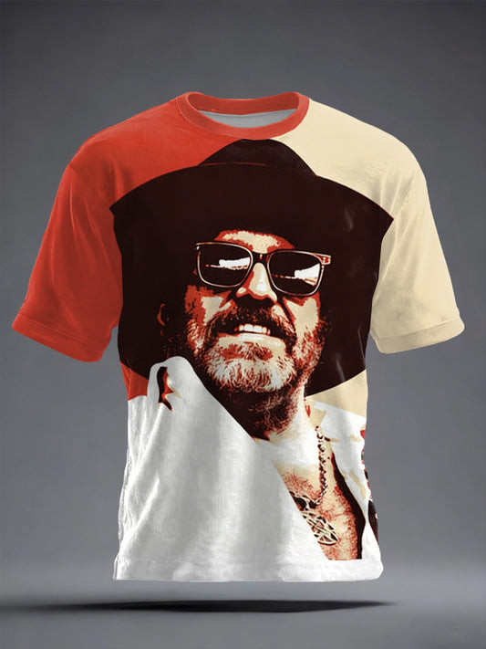 The Mavericks Merch Raul Malo Portrait T-Shirt Trendy Fashion Gift Ideas For Raul Malo Fans