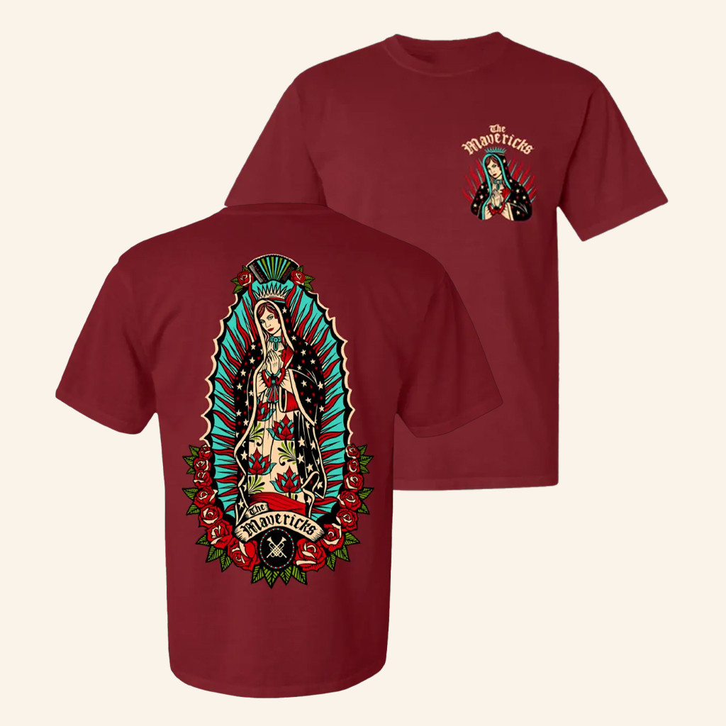 The Mavericks Merch World Merch Our Lady Guadalupe T-Shirt Gifts For Friends The Mavericks Merch World Merch Our Lady Guadalupe T-Shirt Gifts For Friends