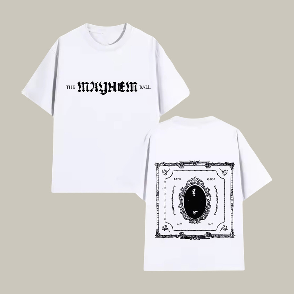 The Mayhem Ball Tour Lady Gaga T-Shirt Music Concert Tee Lady Gaga Lover Present