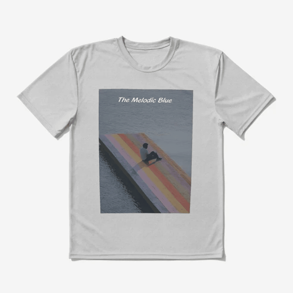 The Melodic Blue Album Color Bridge Design T-Shirt Hip Hop Artist T Shirt Gift For Hip Hop Fans