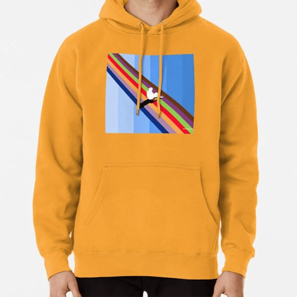 The Melodic Blue Album Colorful Design Hoodie Hip Hop Artist Hoodie Gift For Rap Lovers