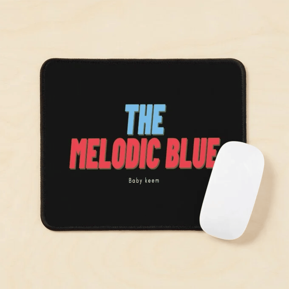 The Melodic Blue Album Mouse Pad Baby Keem 2026 Tour Merch Baby Keem Fan Gifts