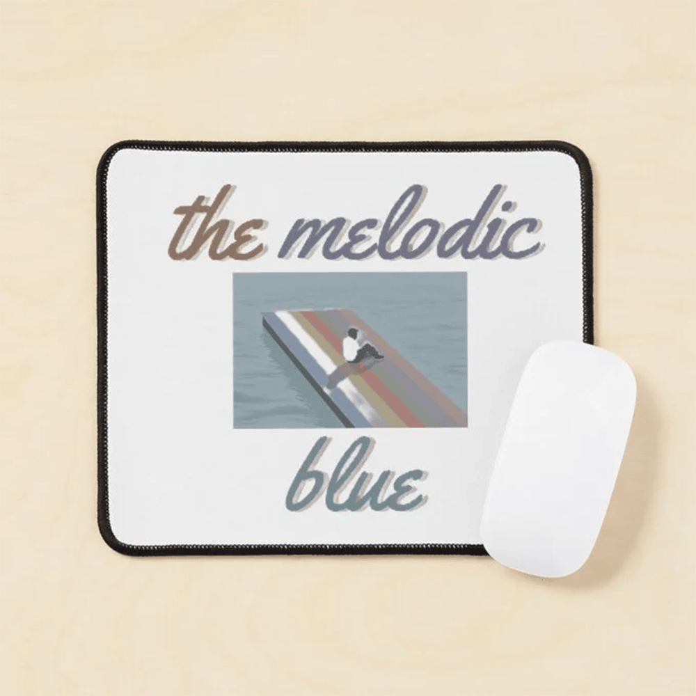 The Melodic Blue Album Mouse Pad Baby Keem Album Graphic Merch Gifts For Baby Keem Lovers