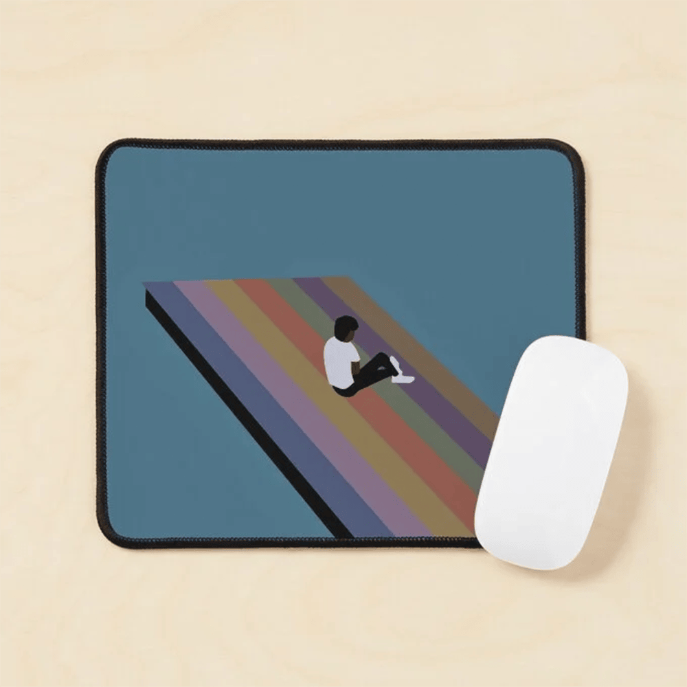 The Melodic Blue Album Mouse Pad Baby Keem Merch Baby Keem Lovers Gifts For Him