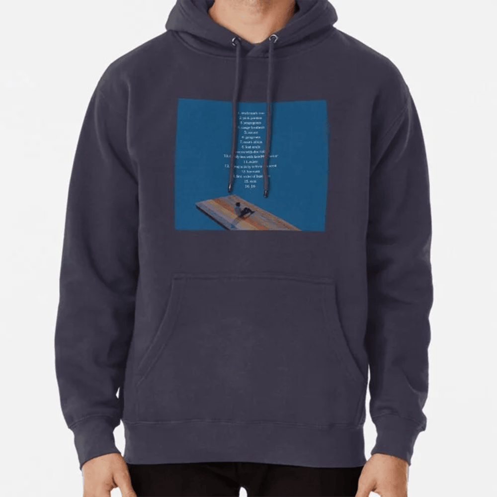 The Melodic Blue Album Title Hoodie Baby Keem Hip Hop Graphic Hoodie Hip Hop Fan Gift