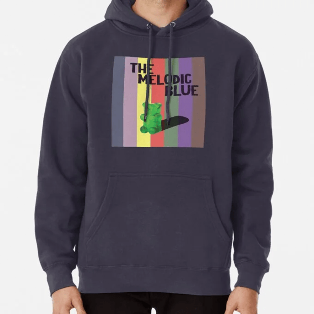 The Melodic Blue Album Title Hoodie Hip Hop Graphic Hoodie Gift For Hip Hop Fans