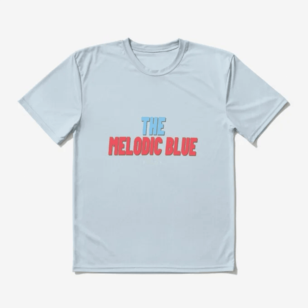 The Melodic Blue Album Title T-Shirt Rap Graphic T Shirt Gift For Streetwear Lovers