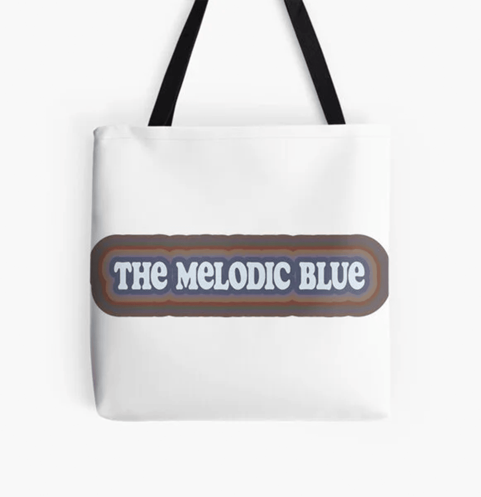 The Melodic Blue Bold Lettering Baby Keem 2026 Tour Tote Bag Baby Keem 2026 Tour Merch Fan Gift For Her