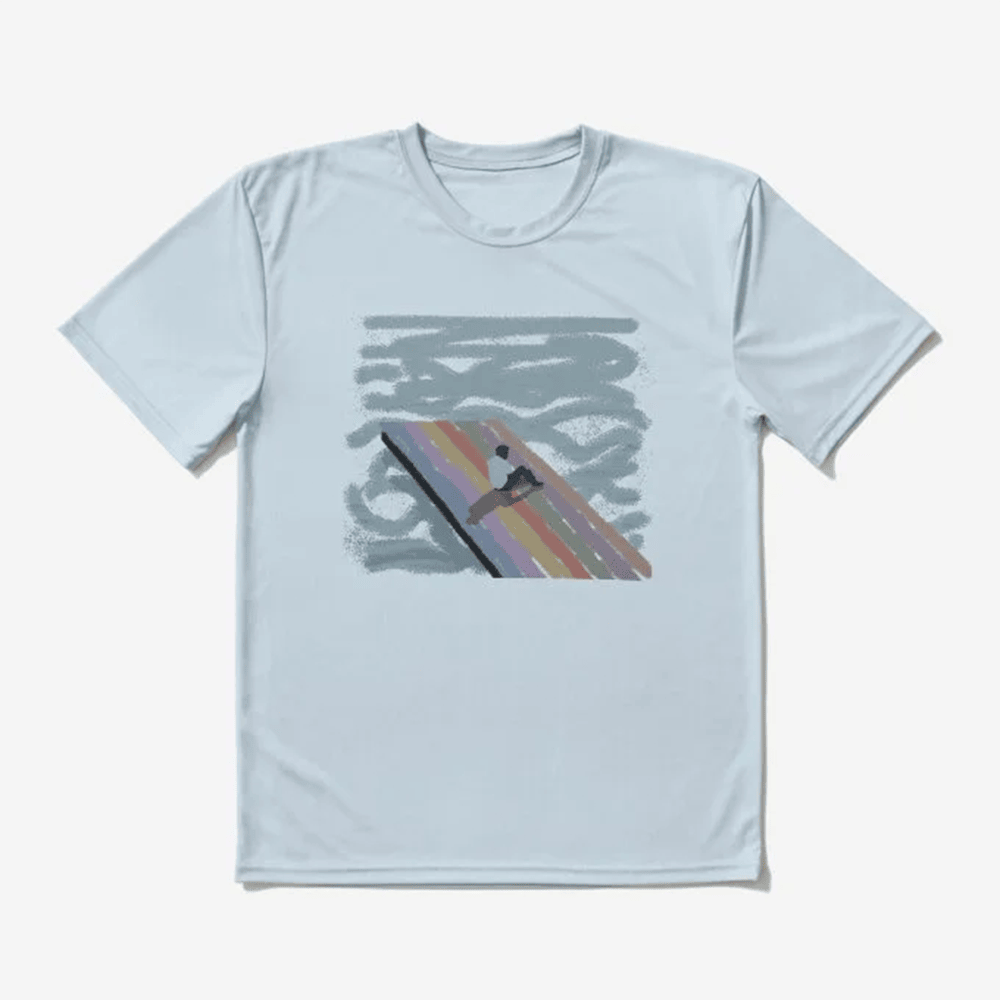 The Melodic Blue Brushstroke Art T-Shirt Kendrick Lamar Shirt Best Gift For My Brother