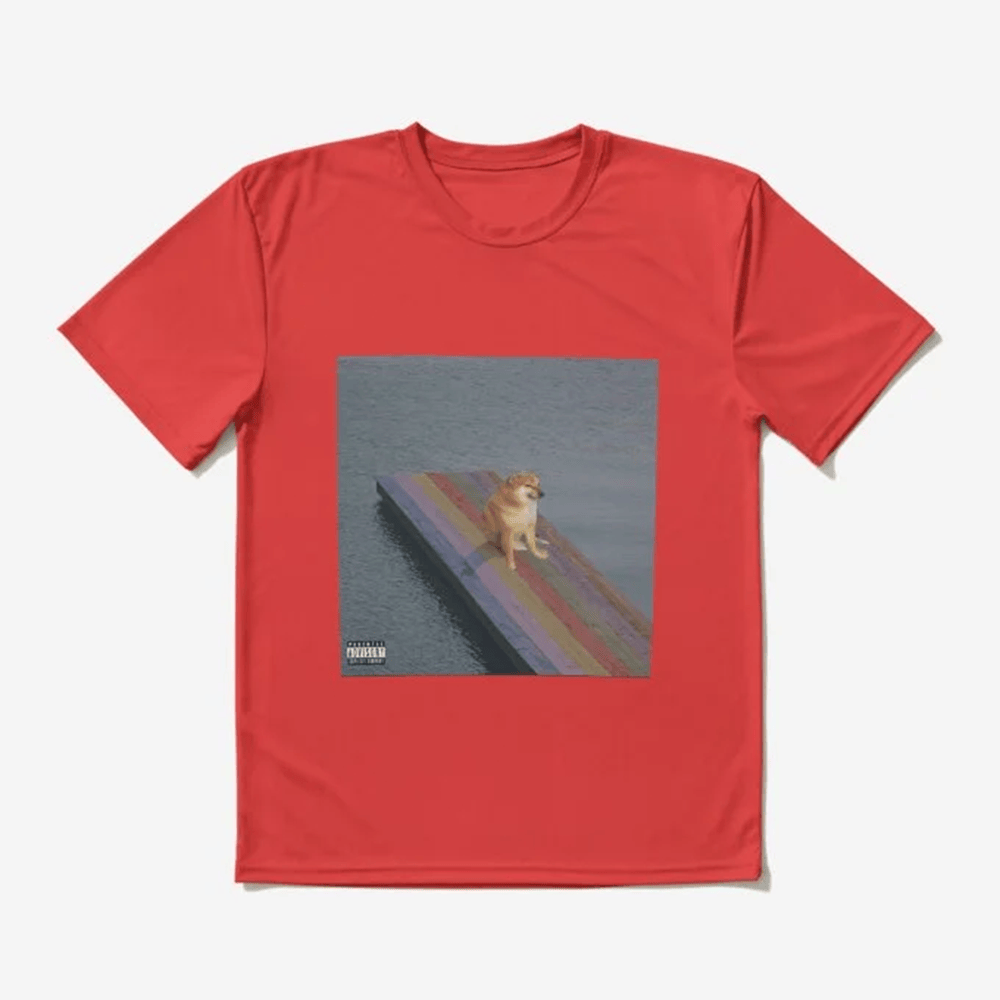 The Melodic Blue Cheems Meme T-Shirt Rap Graphic T Shirt Gift For Hip Hop Fans