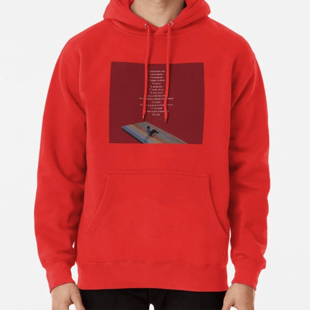 The Melodic Blue Red Color Scheme Hoodie Baby Keem Merch Best Gift For Fans