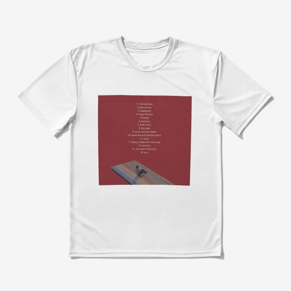 The Melodic Blue Red Color Scheme T-Shirt Baby Keem Shirt Gift For Hip Hop Lovers